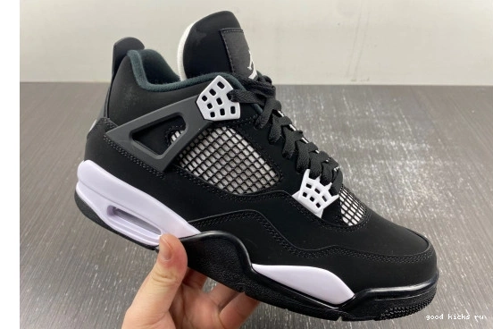 AIR 4 JORDAN FQ8135-001 WHITE RETRO THUNDER  FQ8135-001 0412